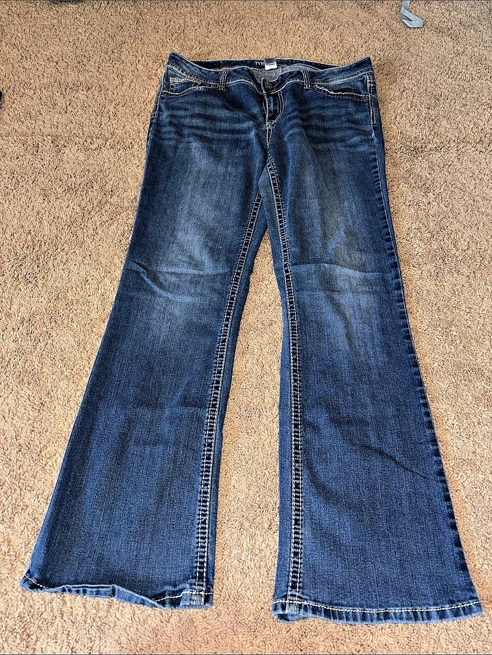 Maurices Classic Flare Jeans Blue Women's Size 11/12